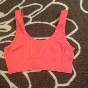 Hot Pink Sports Bra